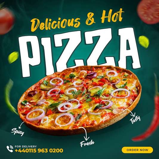 Halal Pizza Takeaway in Nottingham – Freshly Baked & Ready to Enjoy