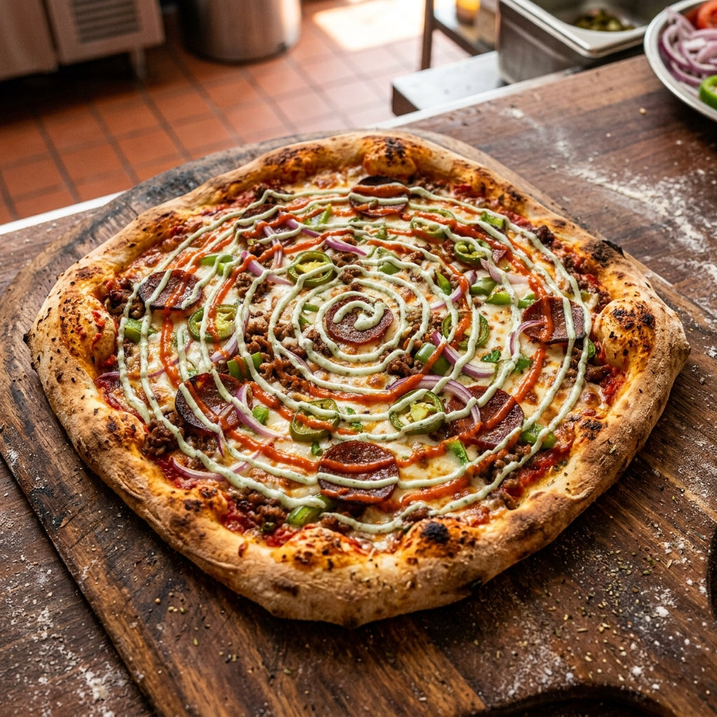 Miami Heat Pizza