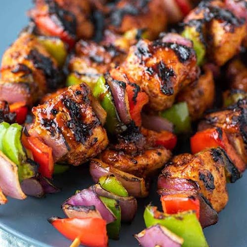 BBQ Chicken Kebab
