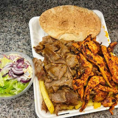 Box Lamb Doner, Chicken Doner or Mixed Doner Kebab