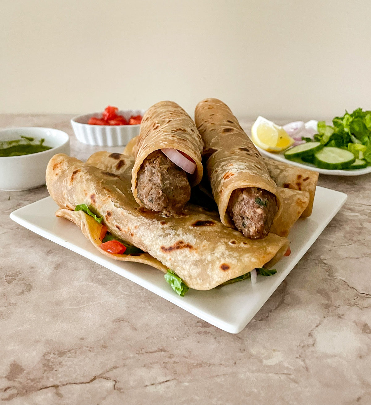 Seekh Kebab Wrap