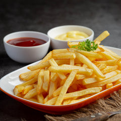 Spicy Wings with Fries
