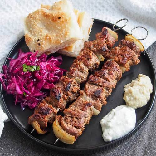 Lamb Shish & Chicken Doner kebab