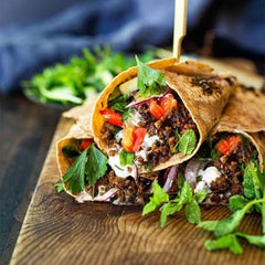 Lamb Shish Wrap