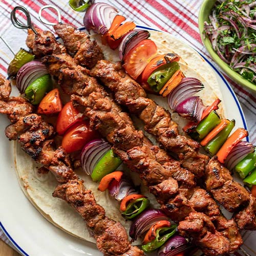Lamb Shish & Lamb Doner Kebab